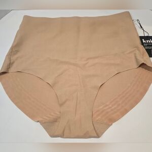 knix Shaper High Rise Briefs - Beige